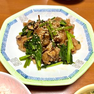 Nao★彡の作ってみた!投稿(豚こまと小松菜と椎茸のオイスター炒め)