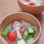 野菜たっぷり！夏野菜とん汁