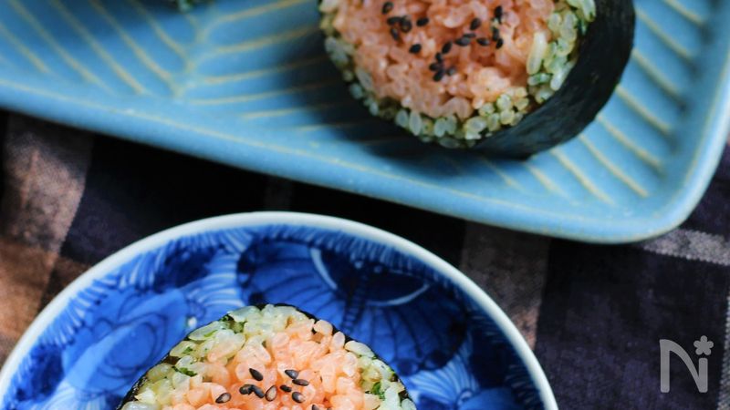 お手軽かわいい すいか巻きずし By 小澤 朋子 レシピサイト Nadia ナディア プロの料理家のおいしいレシピ