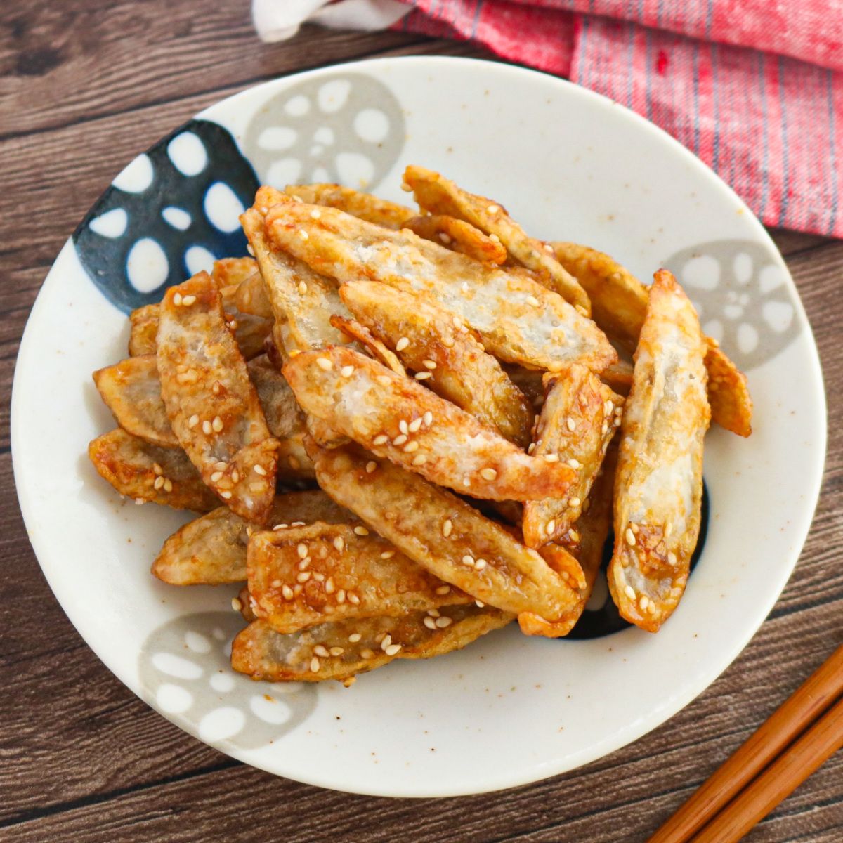 副菜やおつまみにも！ごぼうの甘辛揚げ | レシピサイトNadia