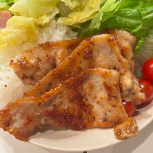 mi-koの作ってみた!投稿(やみつき味♡豚肉のハニーマスタードソテー)