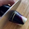 簡単なのに美味しすぎる！【なすのハッセルバック】の工程1