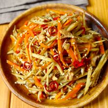 レンジで5分！【ツナ入りきんぴらごぼう】栄養満点副菜♩
