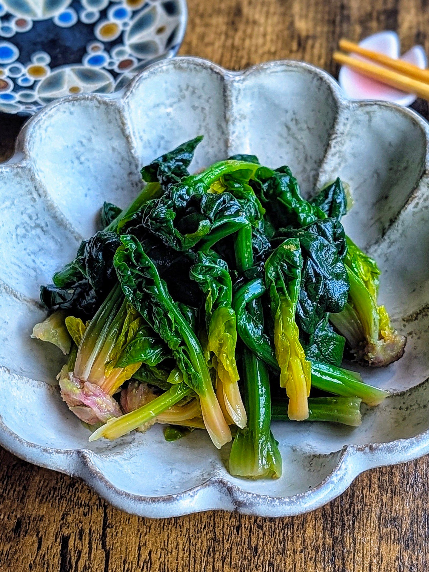 やみつきちぢみほうれん草おひたし】さっと30秒💕 | レシピサイトNadia