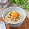 卵黄とろ～り♪鶏そぼろ親子粥│高たんぱく＆食べ応え◎の工程3