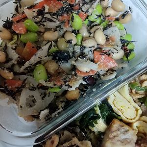 とまっちょ嫁の作ってみた!投稿(【蓮根とひじきのごま味噌サラダ】マヨネーズ不使用♪和風サラダ)