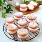 【米粉のスフレブッセ〜いちごクリーム】グリテンフリー