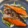 楽ラク手抜キッチン🐶🐾の作ってみた!投稿(少ない材料でおいしい！塩鮭と長ネギのポン酢炒め)