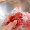 長芋の梅ごまマヨ和えの工程1