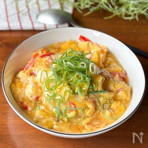 材料2つだけ「ふわとろ天津飯」