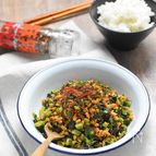 大根菜と鶏そぼろのピリ辛ふりかけ