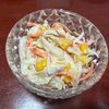 りんごの作ってみた!投稿(ボリュームサラダ♡鶏むねコールスロー)