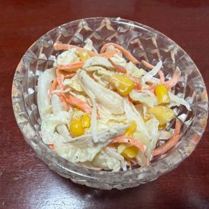 りんごの作ってみた!投稿(ボリュームサラダ♡鶏むねコールスロー)