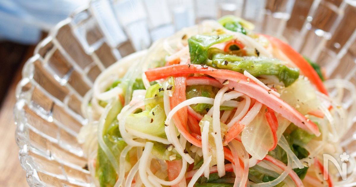 カニサラダのレシピ