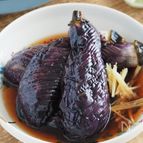 揚げなすの梅ポン酢マリネ【大量消費】