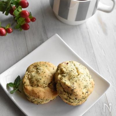 ホットケーキミックスで簡単!りんごと紅茶のホットビスケット