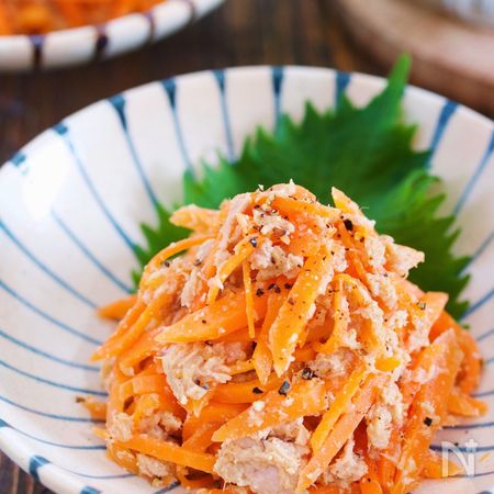 にんじんのやみつき ツナごま和え 作り置き 湯かけ 弁当 By ｙｕｕ レシピサイト Nadia ナディア プロの料理家のおいしいレシピ