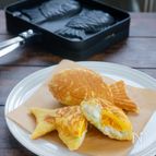 「福岡のソウルフード」たい焼き器で作る【むっちゃん万十風】