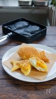 「福岡のソウルフード」たい焼き器で作る【むっちゃん万十風】