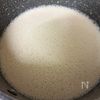 米粉のとろ~りブランマンジェ いちごソース添えの工程2