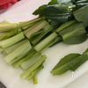 【帰宅5分でできる♡即席！鯖缶と小松菜ナムル】レンジで完結の工程1