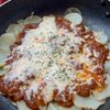 【ワンパン10分で】じゃがいものミートチーズ焼き