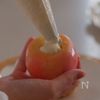 【おうちカフェ】米粉のまるごと桃タルトの工程13
