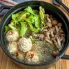 ふわふわ鶏団子とキャベツの《旨塩♡鶏だし鍋》