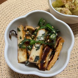 shishiの作ってみた!投稿(ヘルシー和食のお惣菜🥗ピーマンとさつま揚げの塩昆布和え🤤)