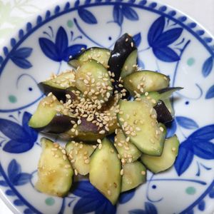 KUMIKOの作ってみた!投稿(【茄子の白だしわさび漬け】簡単・漬けるだけ)