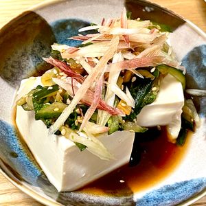 michuの作ってみた!投稿(切って和えるだけ【きゅうりとぽん酢のさっぱり冷奴】)