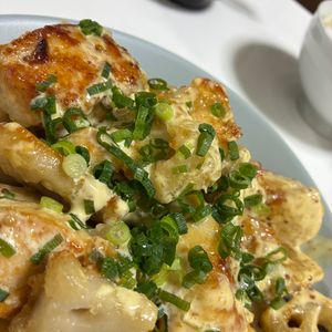 さちおの作ってみた!投稿(【とりマヨ蓮根】ヤバいほど旨い!やみつき節約おかず♡)
