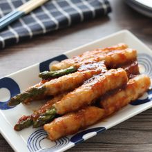 【アスパラの肉巻きオイコチュガーリック】ご飯が進むおかず♪