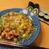 Summerの作ってみた!投稿(切って和えるだけ!夏バテ知らずのサーモンのうま酸味だれ)