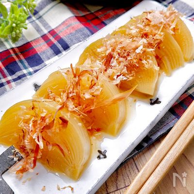 冷やして味しみしみ!!『玉ねぎの出汁浸し』