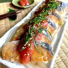 簡単絶品おかず♡すっきりジューシー【サバ竜田の梅だれ】
