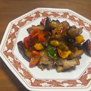 こむぎの作ってみた!投稿(【ご飯おかわり♡】豚こま茄子ピーマンの中華風スタミナ炒め！)