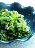セリとワカメのナムル