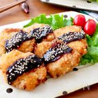 【味噌だれチキンカツ】名古屋風★鶏むねチキンカツ