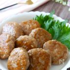 【はんぺんと豆腐でふわバーグ】めちゃやわらか～混ぜて焼くだけ