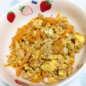さやかの作ってみた!投稿(【一皿ペロリ♡人参とツナの無限しりしり】もりもり食べられる！)