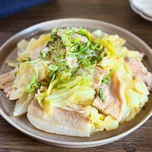 レンジだけ！豚バラキャベツの旨だれ蒸し