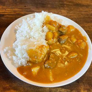 アキラの作ってみた!投稿(給食のカレーライス・簡単ルウで作る1歳からの取り分け幼児食)