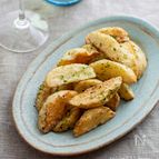 のり塩ポテト。新じゃがで！フライパンで揚げ焼きするだけ簡単♪