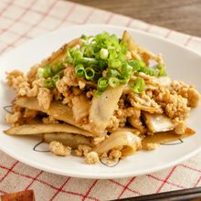味付けいらず!鶏ごぼうの甘辛炒め