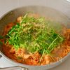 【豚こま、えのき、豆苗の甘辛パンチ】炒め時間4分！早ウマイ！の工程3