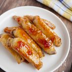 トースターでカリッと！やみつき♪《手羽中のマーマレード焼き》