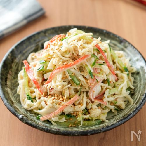 【切り干し大根のごまマヨ和え】10分 腸スッキリダイエットに