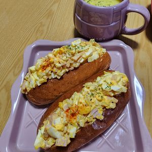 ナムディの作ってみた!投稿(【カレー味のハムたまごサンド】)