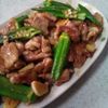 メイプルの作ってみた!投稿(豚こまとオクラのスタミナにんにく炒め)
